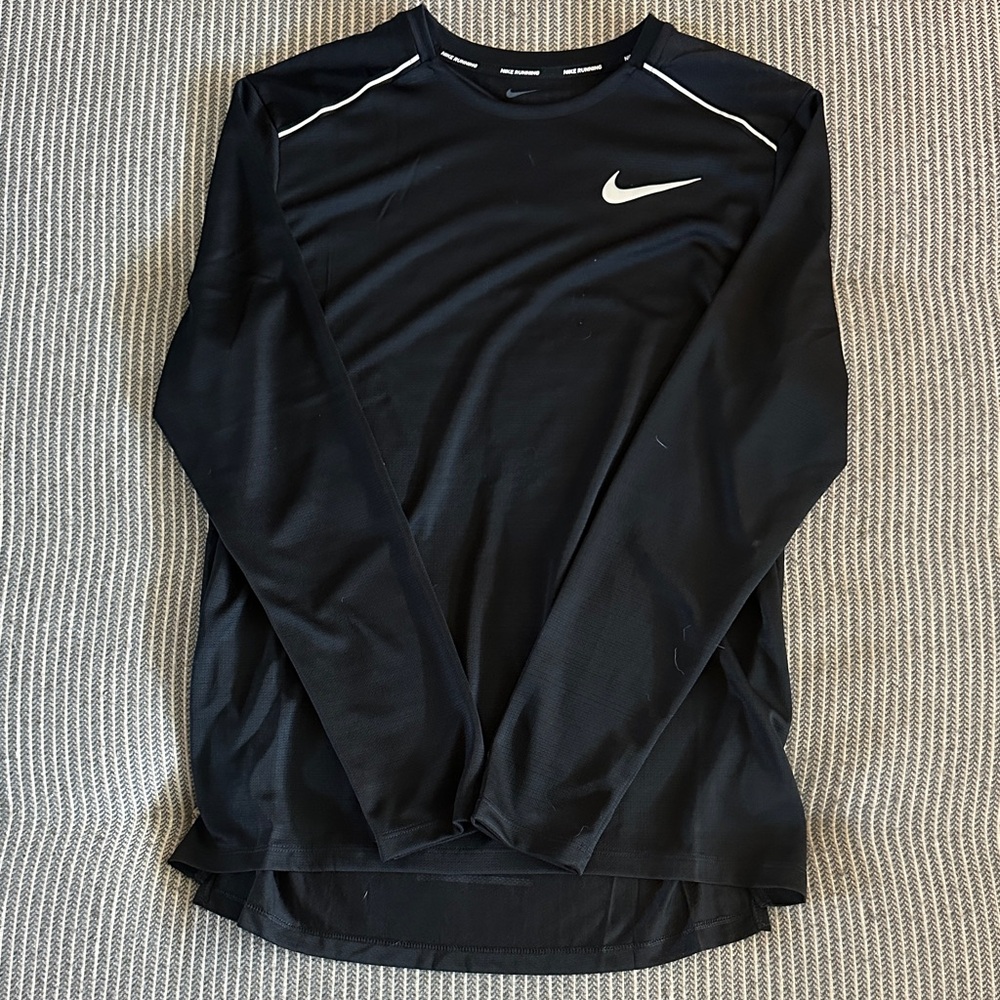 Nike Black Performance Long Sleeve Top